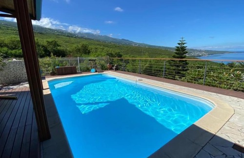 Saint-Leu Casa | Villa leu Mascareigne piscine vue mer