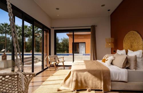 El Aggada Villa | Villa Lilas - Piscine, Jardin & Cinéma