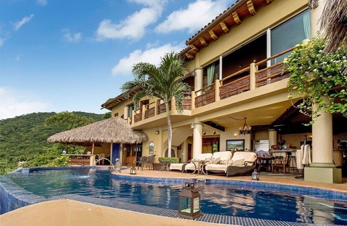 South Shore Hotel Area Villa | VILLA LOS ARCOS - ¡5 estrellas frente al mar con personal completo!