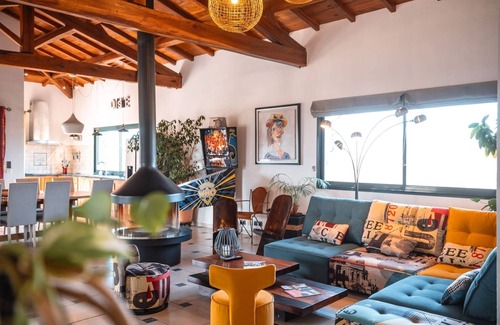 Castelnau-de-Montmiral Villa | Villa Magarre - Piscina climatizada - Spa - Naturaleza
