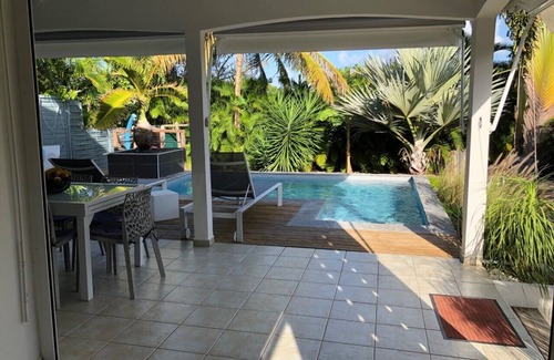 Saint-Francois Villa | piscina Villa comodidad Majeya y jardín privado cerca de la playa