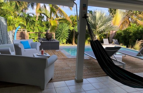 Saint-Francois Villa | piscina Villa comodidad Majeya y jardín privado cerca de la playa