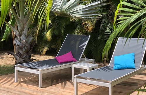 Saint-Francois Villa | piscina Villa comodidad Majeya y jardín privado cerca de la playa