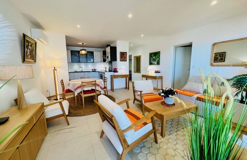 Le Grau-Du-Roi Apartamento | Villa Marie 1 - Superbe appartement climatisé 2 chambres Vue Mer