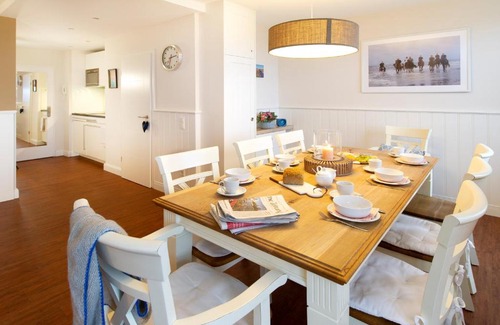 Wangerooge Apartamento | Villa Marina 2 - Strandkorb mit Meerblick