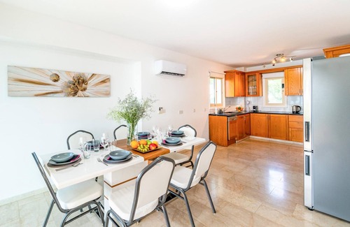 Kissonerga Villa | Beach Front Villa Mer Blu by Ezoria Villas