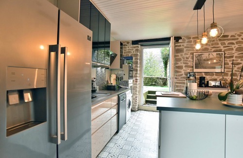 Quevert Casa | Villa Mi-Syl- Jolie maison en pierre à Quévert