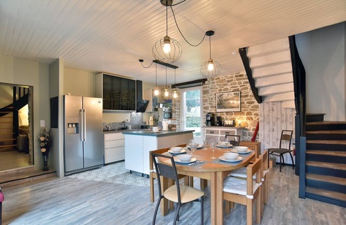 Quevert Casa | Villa Mi-Syl- Jolie maison en pierre à Quévert