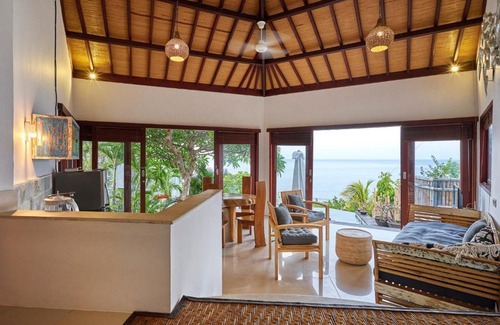 Amed Villa | Villa Mimpi Manis infinity pool&180°Ocean view