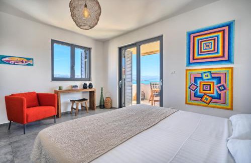 Slatine Apartamento | Villa Ming - pool, sea-view and peace