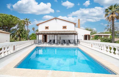Son Sardina Villa | Villa de lujo "Moli dels Reis" con vistas a la montaña, piscina, balcón y jardín