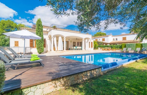 Porto Cristo Villa | VILLA MURTA - Villa con piscina privada y vistas al mar en Porto Cristo. WiFi Gratis