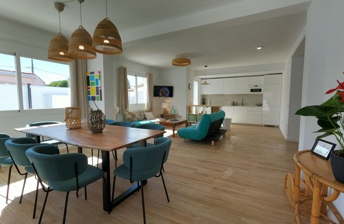 Los Canos de Meca Villa | Villa Muscari Naturaleza a 200 metros playa 10 pax