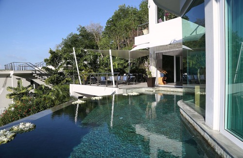 Cherngtalay Villa | Villa Namaste-6BR con vistas al mar, a 5 minutos de la playa