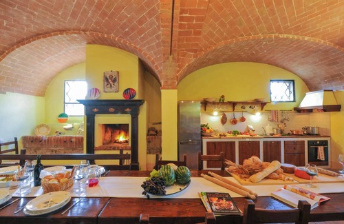 Monteroni d'Arbia Villa | Villa cerca de Siena con aire acondicionado y piscina climatizada.