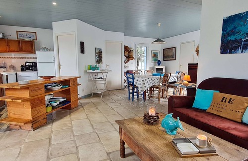 La Couarde-sur-Mer Casa | Villa near the beach with pool and parking