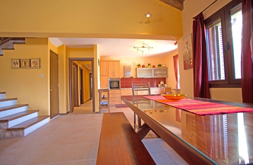 Marantochori Villa | Villa Nickelly, villa de lujo de piedra: la casa de vacaciones perfecto
