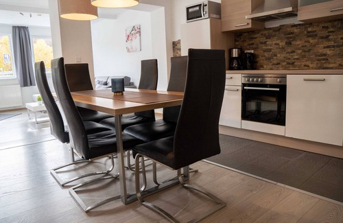 Winterberg Apartamento | Apartamento "Villa Nordhang - Apartamento 5" con vistas a la montaña, terraza y Wi-Fi