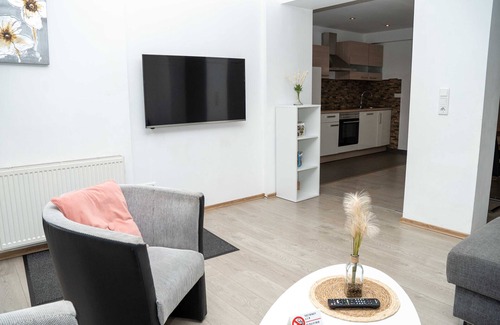 Winterberg Apartamento | 'Villa Nordhang - Apartamento 4' con vistas a la montaña, balcón y Wi-Fi