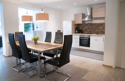 Winterberg Apartamento | 'Villa Nordhang - Apartamento 4' con vistas a la montaña, balcón y Wi-Fi