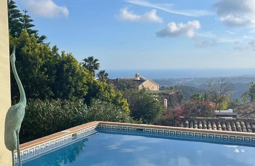 Istan Villa | Villa Olga MARBELLA- GOLDEN MILE -Breathtaking SEA VIEW- PRIVATE POOL