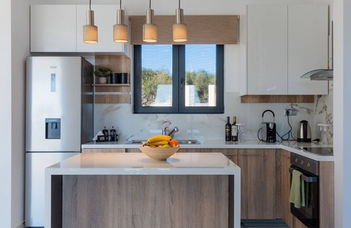 Dafnata Villa | Villa en Chalikoúnas con 3 habitaciones, capacidad 6