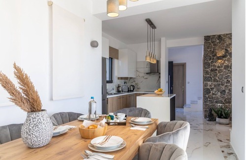 Dafnata Villa | Villa en Chalikoúnas con 3 habitaciones, capacidad 6