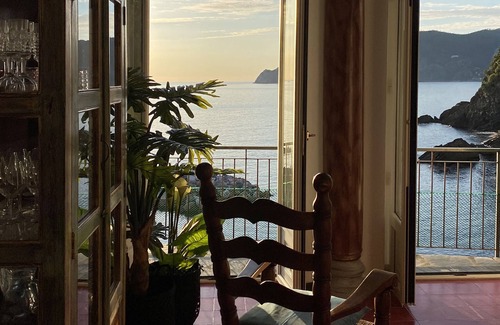 Vernazza Villa | Villa de 2 plantas con vistas al puerto de Vernazza. Wi-Fi y AC