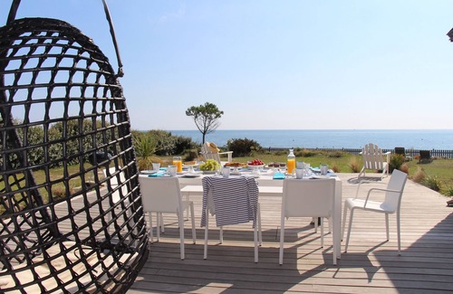Combrit Casa | Villa rara frente al mar, acceso directo a la playa cerca de Bénodet y Concarne