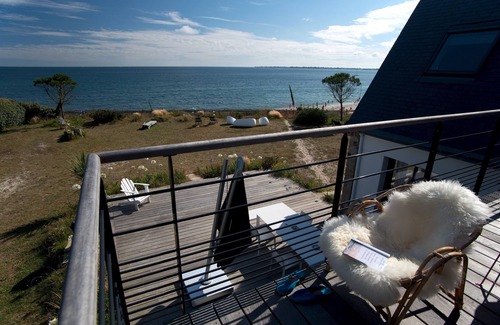 Combrit Casa | Villa rara frente al mar, acceso directo a la playa cerca de Bénodet y Concarne