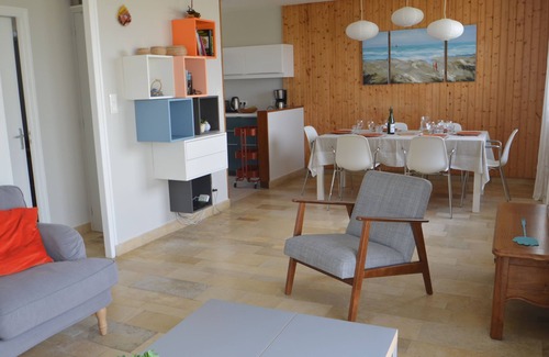 Hauteville-sur-Mer Casa | Villa en primera línea de mar en Hauteville sur mer. Costa oeste de Cotentin
