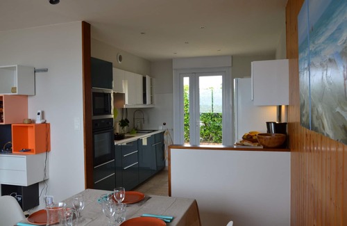 Hauteville-sur-Mer Casa | Villa en primera línea de mar en Hauteville sur mer. Costa oeste de Cotentin