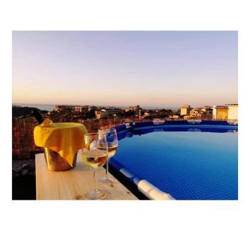 Altavilla Milicia Villa | Villa panoramica con Piscina