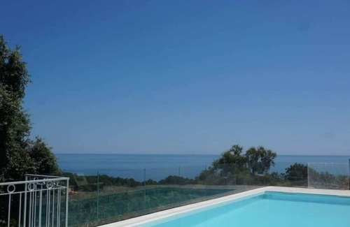 Favone Villa | Villa Panoramique Piscine Chauffee 4 CH +4 SDB