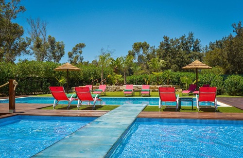 Penina Villa | Villa Jardines Penina Con aire libre climatizada, jacuzzi y jardines tropicales