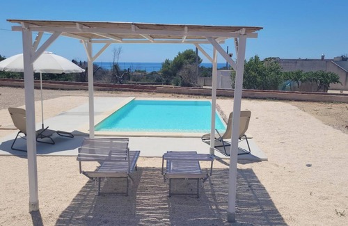 Marina di Pescoluse Villa | Villa Pescoluse with Pool and Sea View, Salve, Italy
