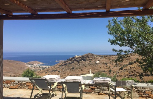 Ioulida Villa | Villa Pietra, impresionantes vistas al mar Egeo