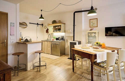 Monticchiello Apartamento | Villa Poliflora es un moderno apartamento en Monticchiello de Pienza en Toscana.