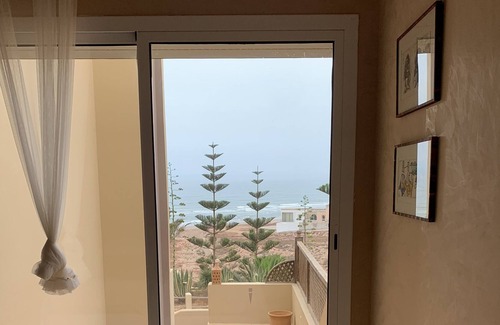 Southern Atlantic Coast Casa | Villa pool facing the ocean in Aglou south of Agadir. Direct beach access