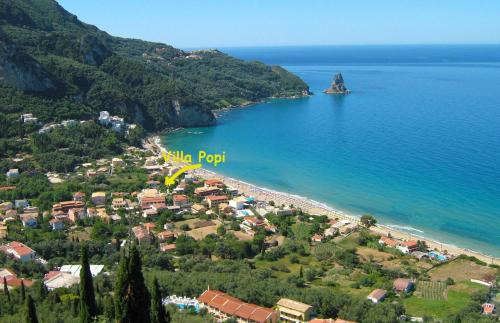 Agios Gordios Casa | Villa Popi on the beach of Agios Gordios