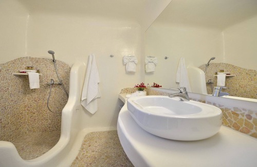Platis Gialos Villa | Villa Posidonia vista mar