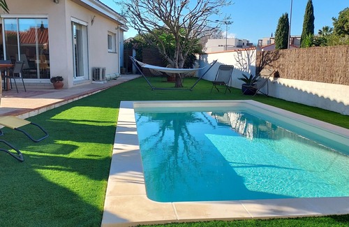 Argeles-sur-Mer Villa | Villa 6 personas con piscina, terraza y jardín (4 * por Gites de France)