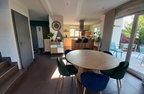 Issenheim Casa | Villa, private heated pool, spa, 4 bedrooms, cinema room