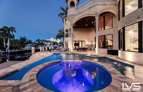 Delray Beach Shores Casa | Villa Rhodes Palatial Waterfront Beach Estate