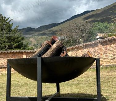 Villa de Leyva Casa | Villa San Carlos-Casa familiar con amplio Jardín