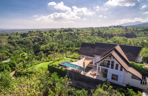 Kalibukbuk Villa | Villa Sentosa, Villa PRIVADA - Vistas panorámicas de BALI