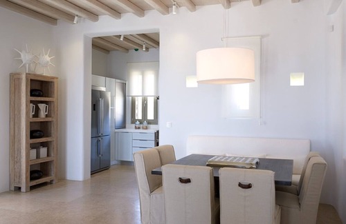 Paradise Casa | Villa Sepia 1 Luxury Waterfront Placed at the Best Location on Mykonos