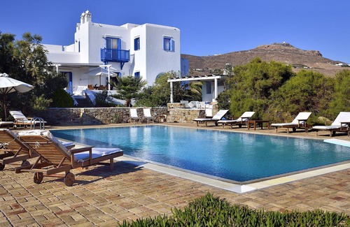 Kalafatis Villa | Villa en Míkonos con 7 habitaciones, capacidad 14