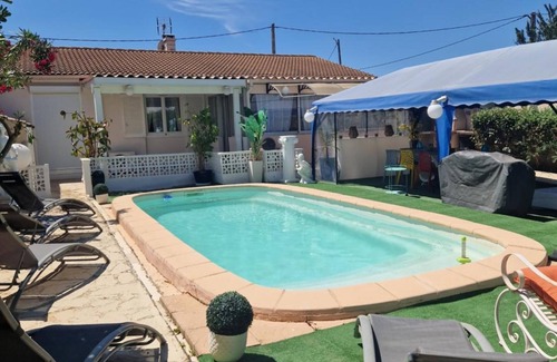 La Seyne-sur-Mer Villa | Villa 'Soleil Et Douceur' con piscina privada, Wi-Fi y aire acondicionado