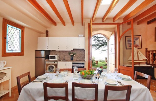 Banyalbufar Chalet De Esquí | Villa Son Vives, impresionante mansión con vistas al mar panorámicas inmejorables en Banyalbufar